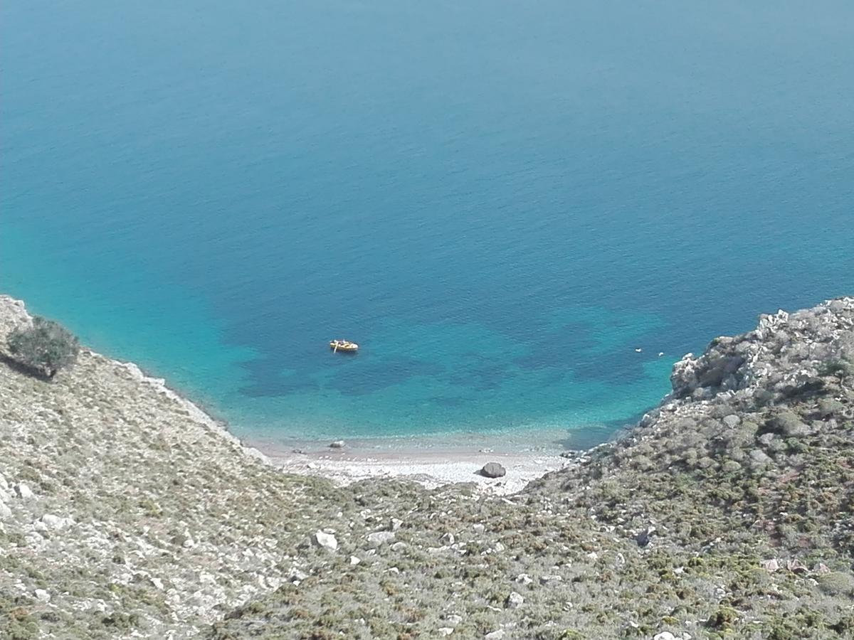 Tilos Island House Villa Megálon Choríon Exterior foto