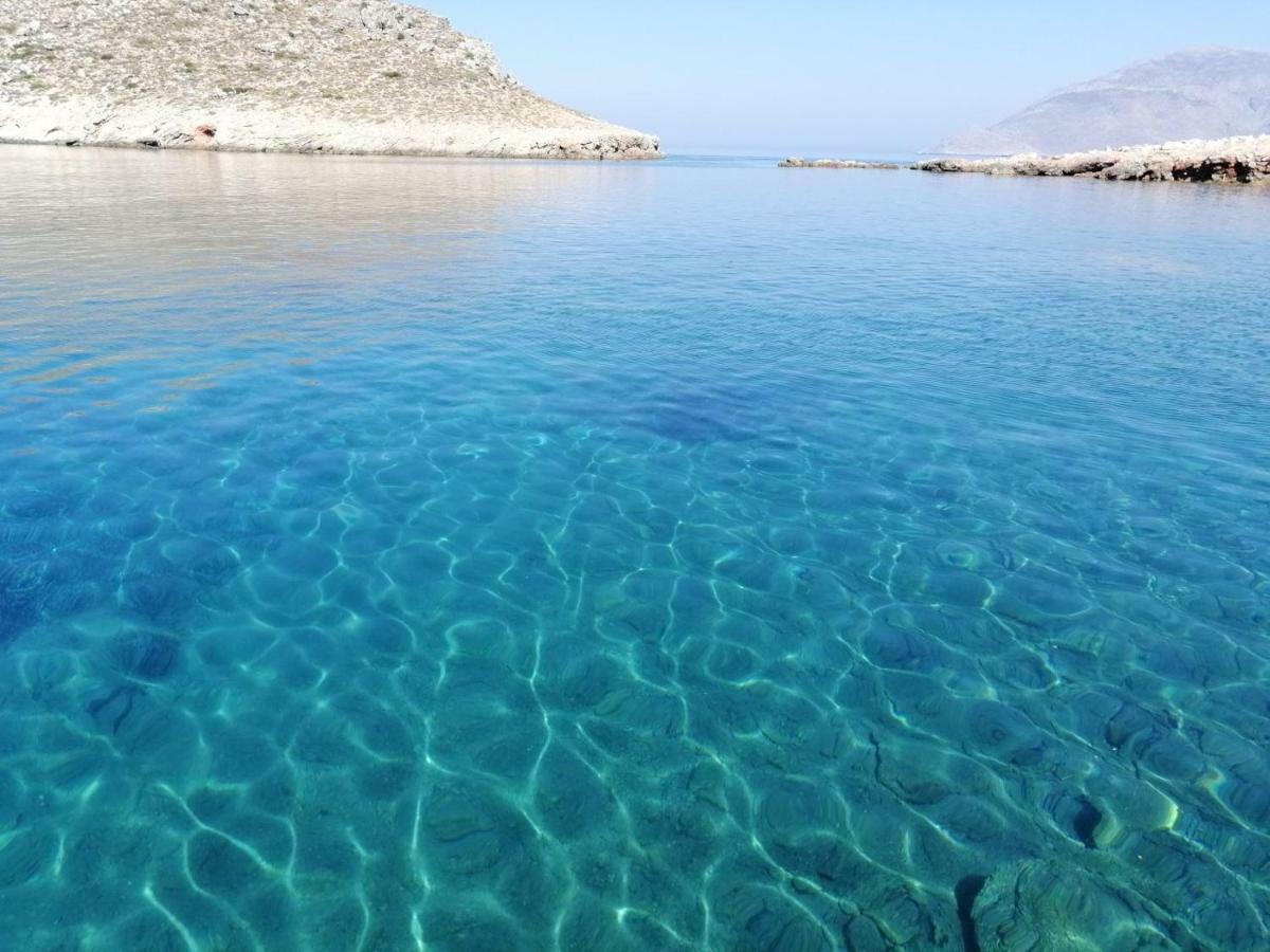 Tilos Island House Villa Megálon Choríon Exterior foto