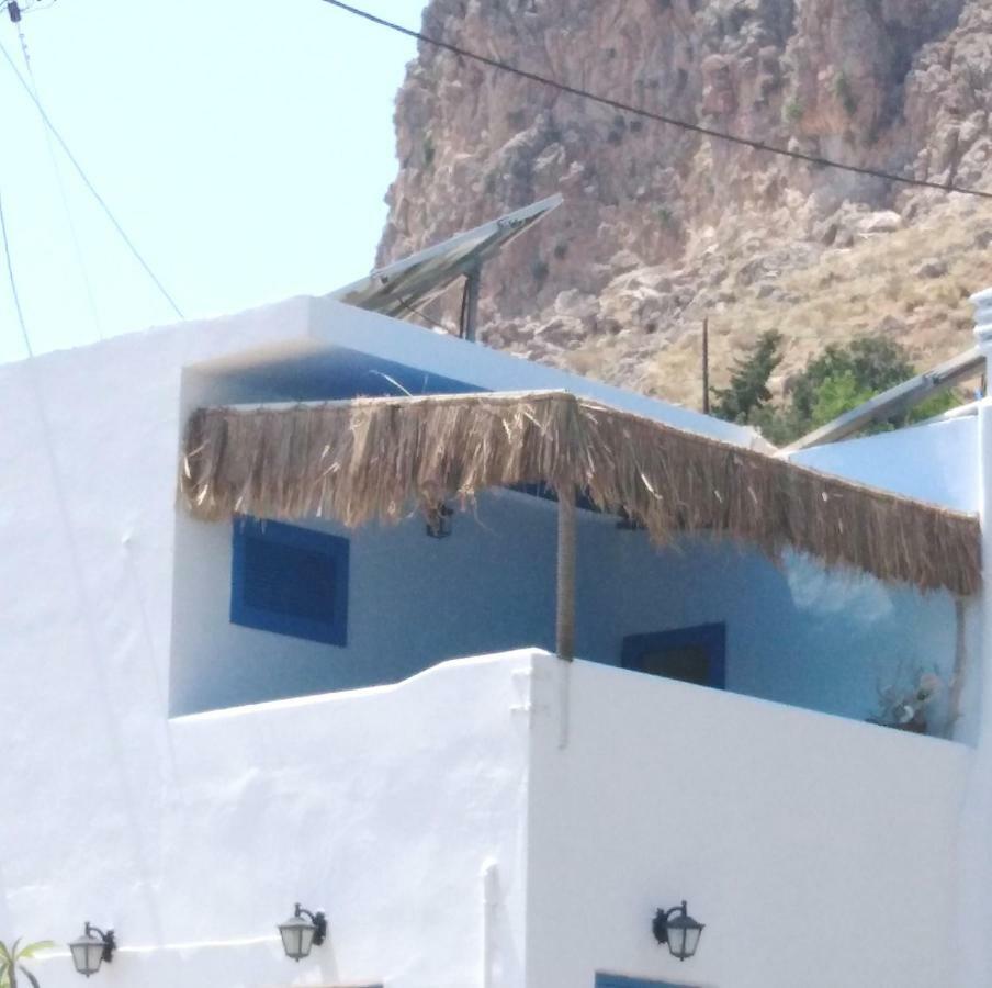 Tilos Island House Villa Megálon Choríon Exterior foto